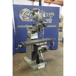 Used-BRIDGEPORT-Used Bridgeport Variable Speed Vertical Milling Machine-SERIES 1-A7056