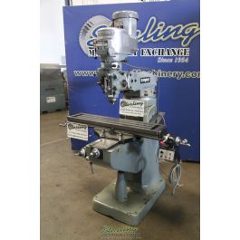 Used-BRIDGEPORT-Used Bridgeport Variable Speed Vertical Milling Machine-SERIES 1-A7088