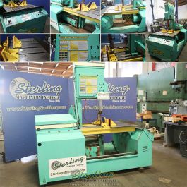 Used-HYDMECH-Used Hyd-Mech Tilt Frame Vertical Bandsaw (Made In USA) Swivel Head-V-18-A7122