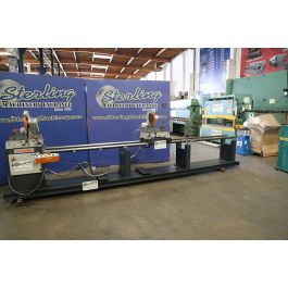Used-Elumatec-Used Elumatec Double Miter Cold Saw (Cut Two Miter Edges At The Same Time With Rail System)-DG-79-A7166
