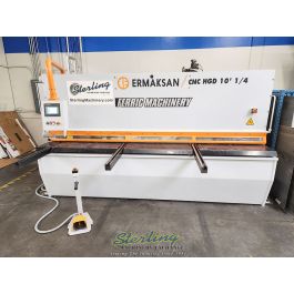 Used-Ermak-Used Ermak CNC Hydraulic Shears (Late Model- Excellent Condition)-CNC HGD-A7172