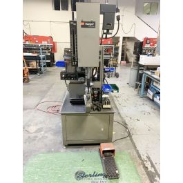 Used-HAEGER-Used Haeger Hardware Insertion Press With Bowl Feeder (Most Popular Brand)-824-A7211