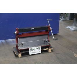 Used-Used 3 IN 1 Combination Shear, Brake and Roll---A7255