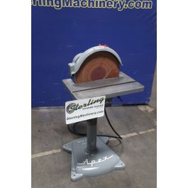 Used-APEX-Used Apex Pedestal Disc Sander-16-S-A7262