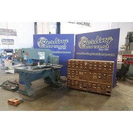Used-Whitney-Used Whitney Single End Fabricating Punch With Tooling-615-A-A7332