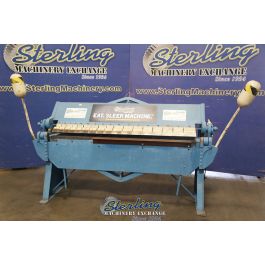 Used-Chicago-Used Chicago Box and Pan Metal Finger Brake-BPO-612-6-A7456