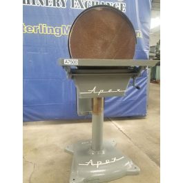 Used-APEX-Used Apex Pedestal Disc Sander-20S-A7500