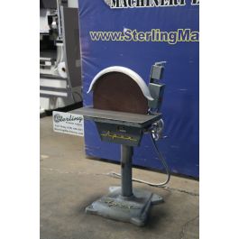 Used-APEX-Used Apex Pedestal Disc Sander (Best Brand)-20S-A7509