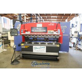 Used-Amada-Used Amada CNC Hydraulic Press Brake with Amada CNC Control (Guaranteed Machine)-RG-80-A7584
