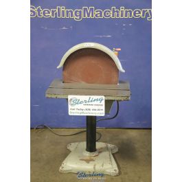 Used-Precision-Used Precision Pedestal Disc Sander -DS-20-A7607