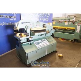 Used-PIRANHA-Used Piranha Hydraulic Ironworker (Great Condition) Multi Station- Guaranteed Dealer Special-P-140-A7620