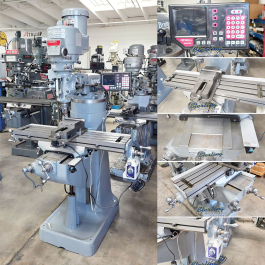 Used-BRIDGEPORT-Used Bridgeport Variable Speed Vertical Milling Machine-SERIES 1-A7680