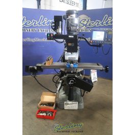 Used-BRIDGEPORT-Used Bridgeport/Hardinge Variable Speed 3 Axis CNC Vertical Milling Machine (Amazing Condition)(American Made)-SERIES 1-A7759
