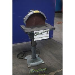 Used-APEX-Used Apex Pedestal Disc Sander-16-S-A7784