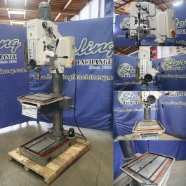 Used-Wilton-Used Wilton Geared Head Heavy Duty Variable Speed Floor Drill Press-2402-A7803