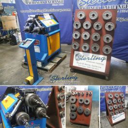 Used-ERCOLINA HELLER-Ercolina Hydraulic Angle Bending Roll Bender-CE50H3S-A7806