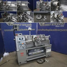 Used-Sharp-Used Sharp Gap Bed Engine Lathe (Like New)-1440V-A7846