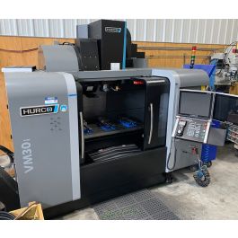 Used-HURCO-HURCO CNC VERTICAL MACHINING CENTER WITH CHILLER-VM30i-C5278