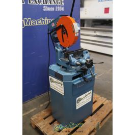Used-Scotchman-Used Scotchman (SINGLE PHASE- ONE SPEED, MANUAL VISE AND MANUAL DOWN FEED) Circular Cold Saw (For Cutting Steel, Stainless, Aluminum, Brass, Copper, Plastics) NOTE: Machine comes from Demo Facility.-CPO 350 SS-CD5374
