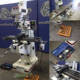 Used-Jet-Used Jet Industrial Vertical Milling Machine With Tooling-JTM-4VS-JT9-690008-PR1005