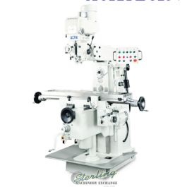 New-Acra-Brand New Acra Vertical/Horizontal Milling Machine-LC25 VH-SMLC25VH