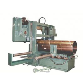 New-W.F. Wells-Brand New W.F. Wells CNC Fully Automatic with Shuttle Type Barfeed, 6┬░ Cant, Horizontal Twin Post Band Saw-B-25-2CA3-CNC 6Â° CANT-SMB252CA3CNC6