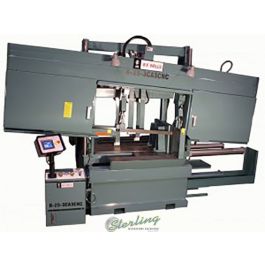 New-W.F. Wells-Brand New W.F. Wells CNC Fully Automatic with Shuttle Type BarFeed, 6┬░ Cant, Horizontal Twin Post Band Saw-B-25-3CA3 CNC 6Â° CANT-SMB253CA36