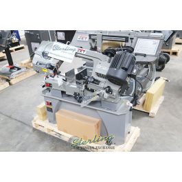 New-Jet-Brand New Jet Horizontal/Vertical Bandsaw with Coolant System-HVBS-712-JT9-414559-SMHVBS712