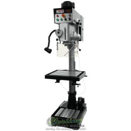 New-Jet-Brand New Jet EVS Drill Press with Forward & Reverse Tapping Capability-JDP-20EVST-460-JT9-354226-SMJDP20EVST460