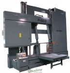New-W.F. Wells-Brand New W.F. Wells Semi-Automatic Hydraulic Horizontal Large Capacity Twin Post Bandsaw-P-50-3-SMP503-01
