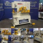 Used-Geka-Used Geka Hydraulic Dual Operation Ironworker Heavy Duty Fabricator (Over $3,500 in new parts!)-Hyd 100-A7328-01