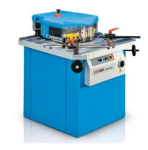 New-Euromac-Brand New Euromac Hydraulic Variable Angle Power Notcher with Press Brake Attachment On Rear-220/6R-SM2206R-01