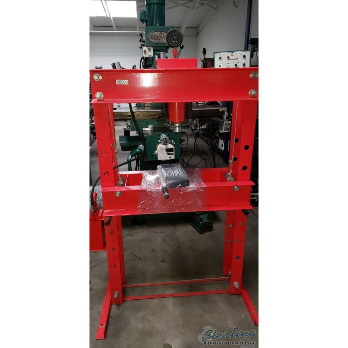 50 Ton Air/Hydraulic Shop Press at