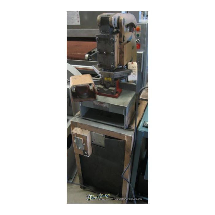 For Sale 11 Ga. Used Kidder Hydraulic Pipe Notcher, Mdl. 59H40, 11/2