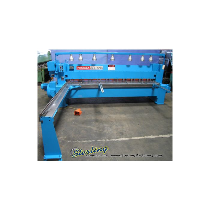 Details about   Niagara Model 910 Mechanical Power Squaring Shear 