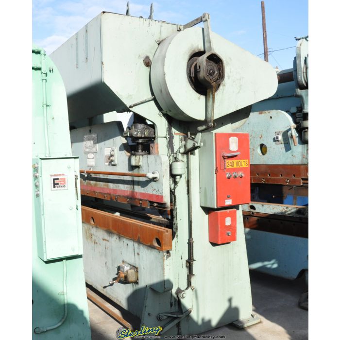 For Sale 55 Ton x 8' Used Chicago Press Brake, Mdl. 68B, Front