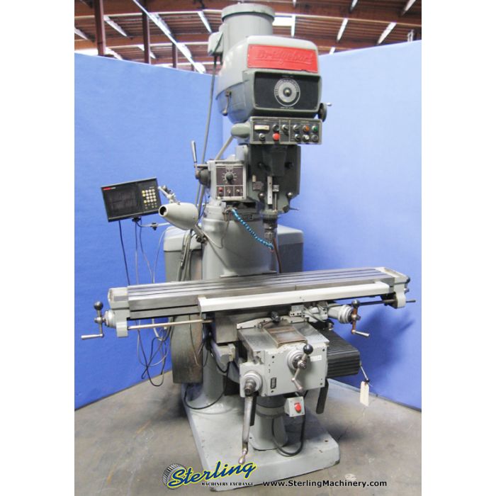 For Sale 11" x 58" Bridgeport Vertical Mill, Mdl. Series II, 2 Axis
