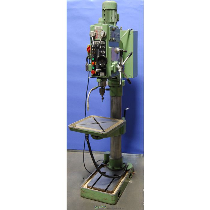 For Sale 29" Used Southbend Ibarmia Geared Floor Drill, Mdl. A 35, 95