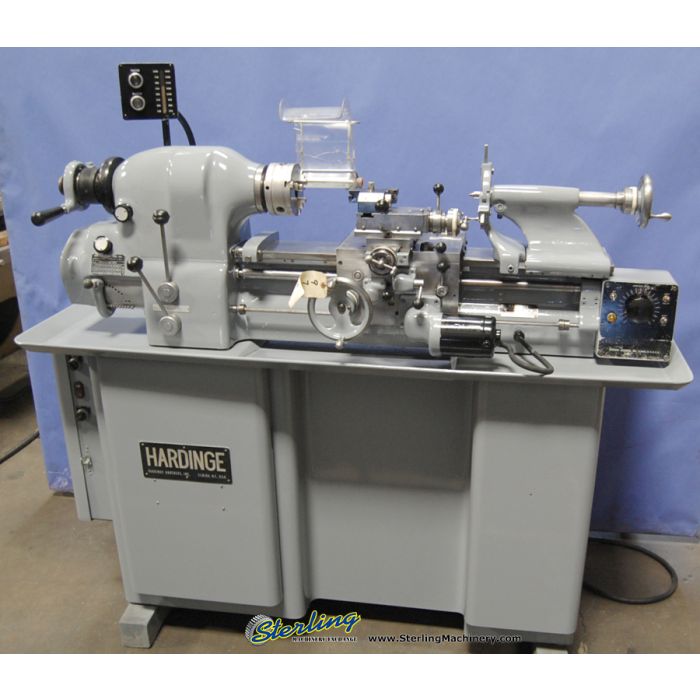 For Sale 11" x 18" Used Hardinge Toolroom Lathe, Mdl. HLV, 5C Collet