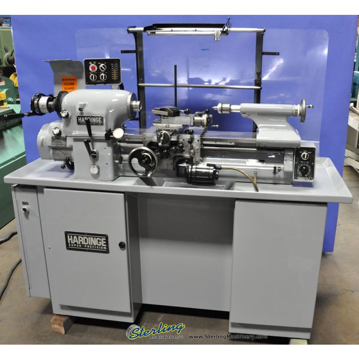 For Sale 11" x 18" Used Hardinge Toolroom Lathe, Mdl. HLV H, 3 Jaw