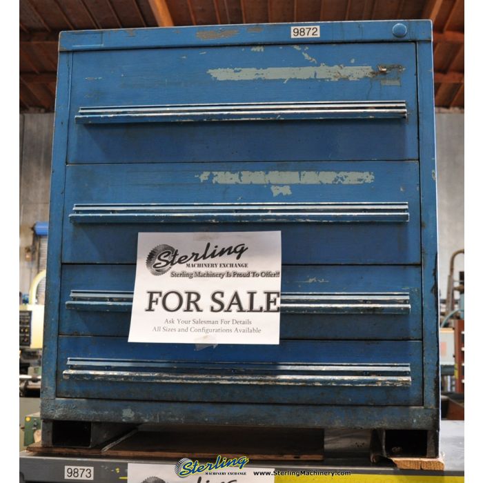 For Sale Used Equipto 2 Drawers 25" x 25" x 3", 2 Drawers 25" x 25" x 6"9872 Sterling