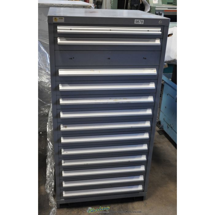 For Sale Used Vidmar 2 Drawers 25" x 25" x 2", 12 Drawers 25