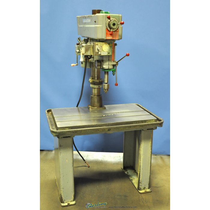 For Sale 20" Used Powermatic Drill Press, Mdl. 1200, Drill Chuck & Arbor, Head Elevating