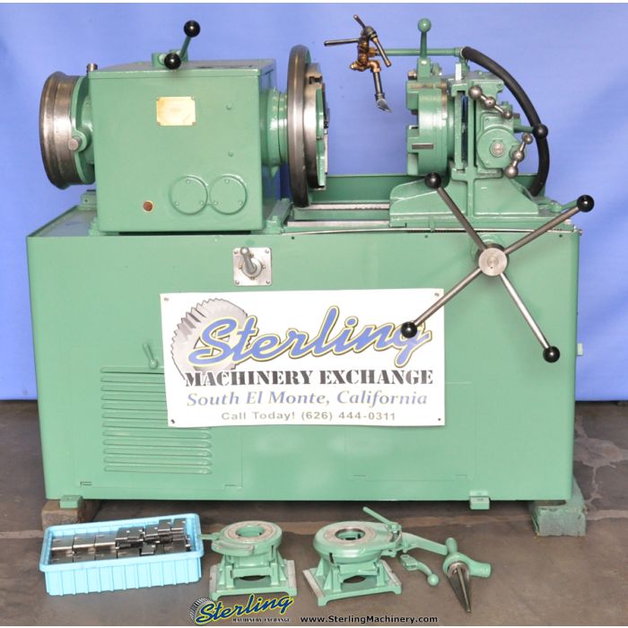 For Sale 1" 4" Used Oster Pipe & Bolt Threader, Mdl. 784, 3 Die