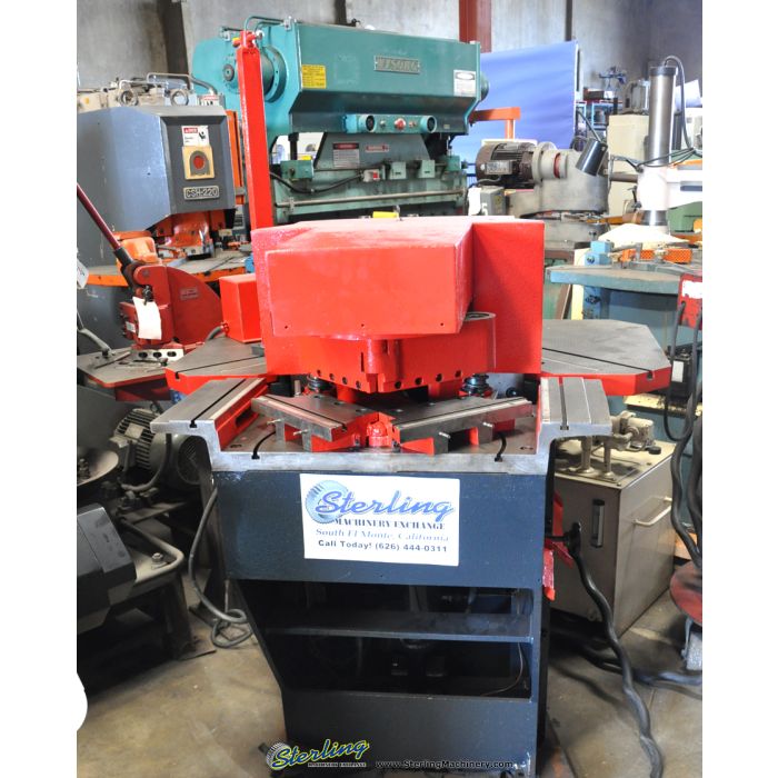 For Sale 1/4" x 10" x 10" Used Comaca Dual Hydraulic Variable Angle