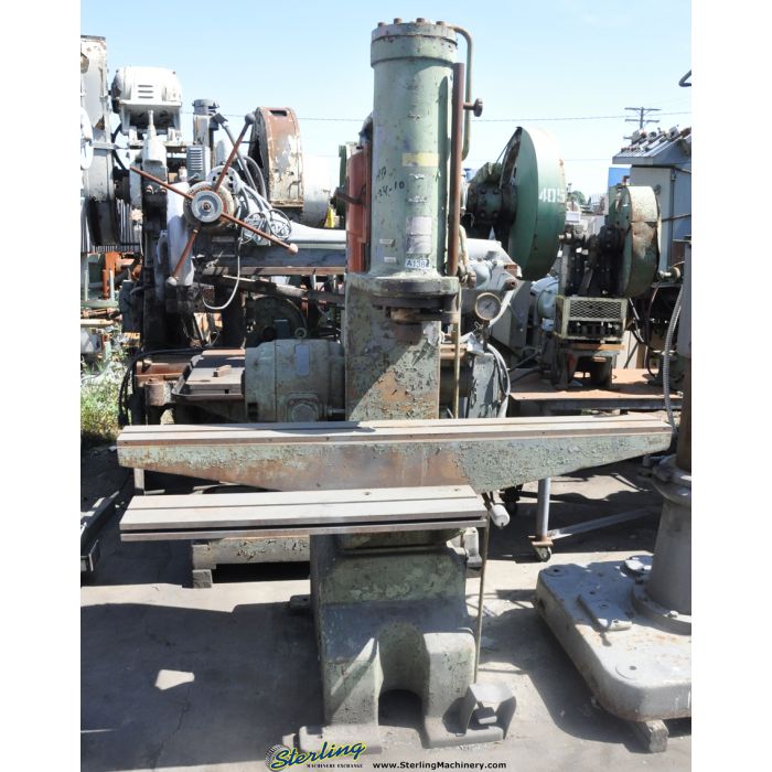 For Sale 60 Ton x 20" Used Greenerd Hydraulic Arbor Press, Mdl. H60 AD 21, Foot Pedal