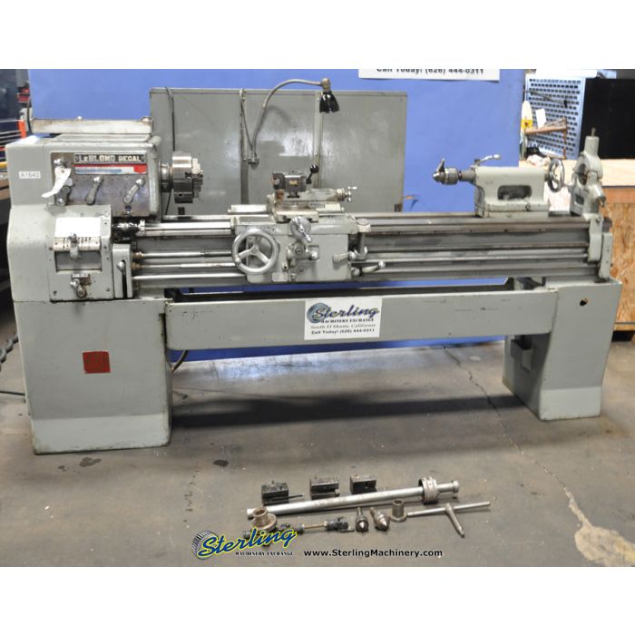 For Sale 13" x 60" Used Leblond Engine Lathe, Mdl. Regal, 3 Jaw Chuck, Lever 5C Collet Closer