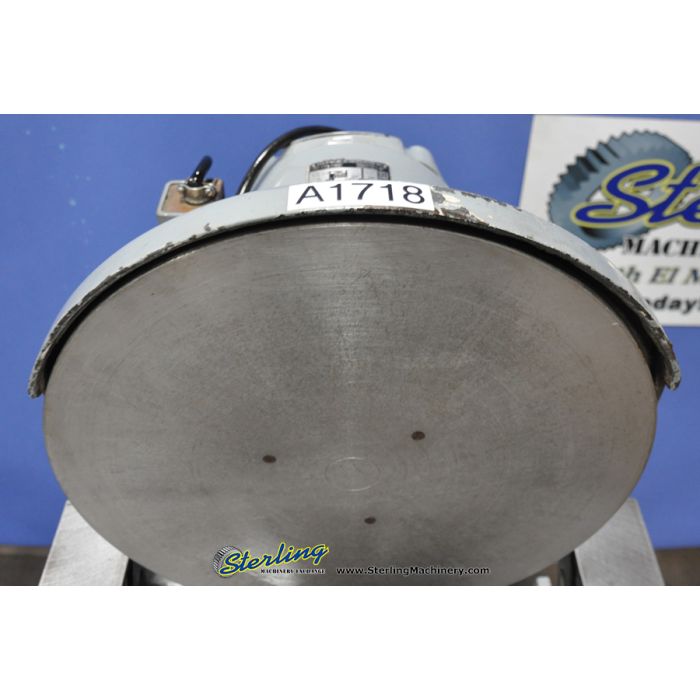 For Sale 16'' Used Max Disk Sander, Mdl. 165, Table Elevating