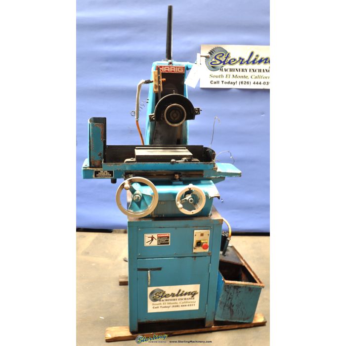 For Sale 6" x 12" Used Harig Surface Grinder, Mdl. Super 612, Coolant