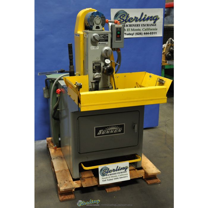 For Sale 6.500" Used Sunnen Honing Machine, Mdl. MBB1660, Sunnen PF150 Filter A1801 Sterling